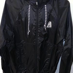 Aeropostale black windbreaker Male S